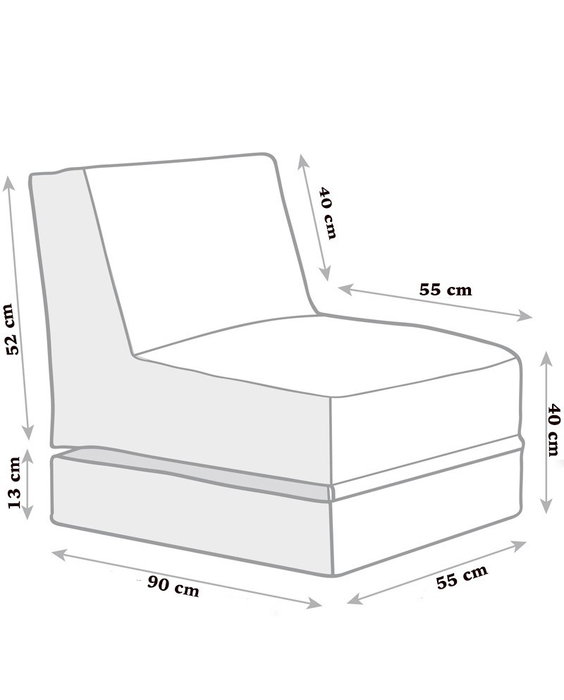 Atelier Del Sofa Pouf Sofá Cama Exterior Rosa Impermeable 180cm Largo